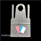 PE disposable Apron without sleeve for daily use