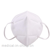 Folded medical mask