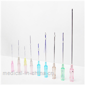 Absorbable Face L Ifting Hilos Pdo Cog Barb Double Needle Lift Thread