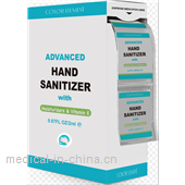 2ml hand sanitizer 75% alcohol kills 99.9% germs