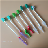 Munkcare disposable suction swab suction toothrbrush ICU using for patient