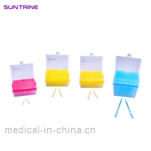 10-1000ul disposable pipette tip is used for supporting pipettes in the laboratory